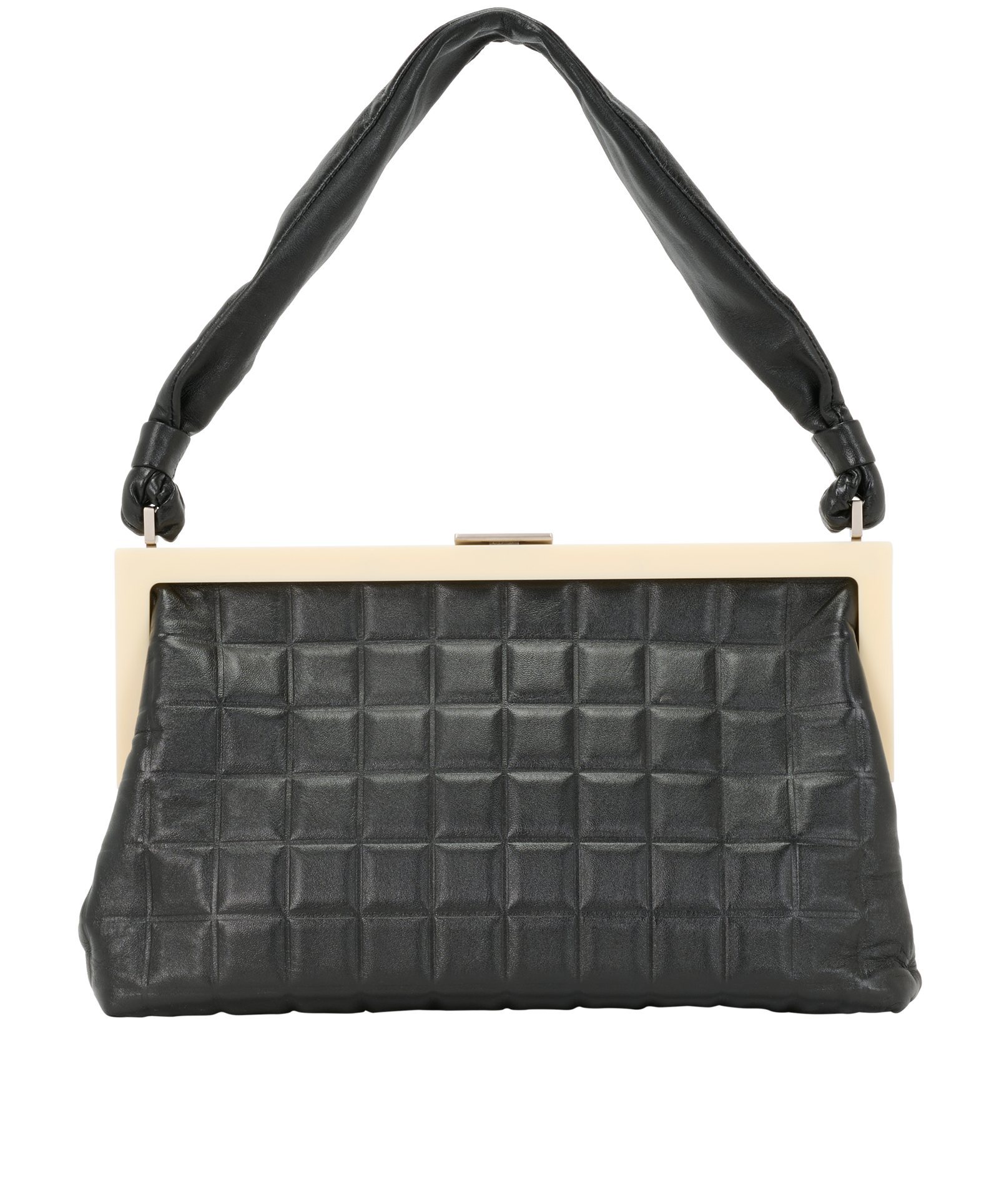 Chocolate Bar Frame, &pound;1,100, Handbags, Black, Leather, Back view